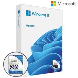 마이크로소프트 Windows 11 Home 처음사용자용 (FPP/USB/한글)