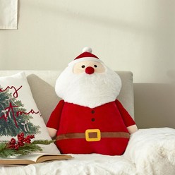 모던하우스 귀여운 산타클로스 말랑찰떡 쿠션, 혼합색상