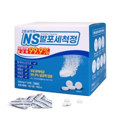 NS 발포세척정(150정)/코세척기세척/텀블러물병세척/음식기세척, 1개