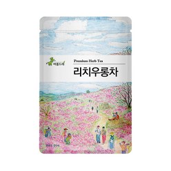 아름드레 친환경 삼각티백 허브차 25티백 50종, 리치우롱차, 1.5g, 25개, 25개입