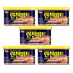 롯데햄 런천미트 200g x, 5개