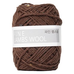 야나 파인램스울 1볼 단색/트위드 (fine lambs wool) 45g 털실 네프사 램스울, 758, 1개