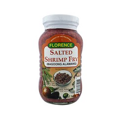Florence Salted Shrimp Fry(Bagoong Alamang) 플로렌스 바궁 알라망, 340g, 1개