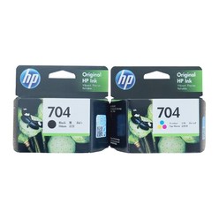 HP 704 잉크 HP2010 HP2060 K010A K110A, 4색세트, 1개