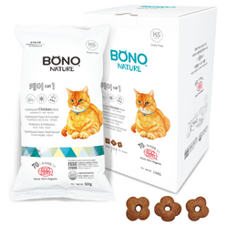 보노네이처 유기농70% 가수분해 (피부&면역).(피부&요로.방광) 기능성 고양이사료, 케어캣1 (피부&면역) 고양이 치킨 2kg