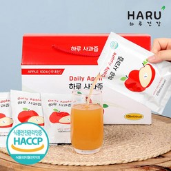 하루건강 하루 사과즙, 50개, 100g