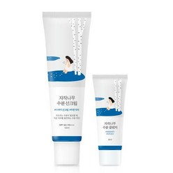 라운드랩 자작나무 수분 선크림 50ml + 클렌저 20ml, 70ml, 1세트