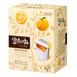 꽃샘 참조은 꿀유자차 포션, 30g, 15개입, 2개