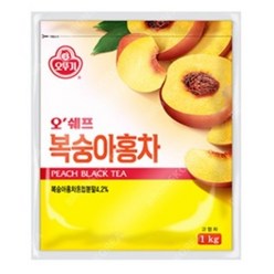 [오뚜기] 실속 차 복숭아홍차, 1kg, 1개입, 1개