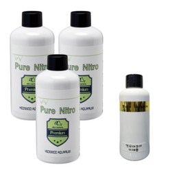Pure Nitro 300ml 고농축박테리아 생박테리아제 물잡이 및 무기물 소비 박테리아, 3개