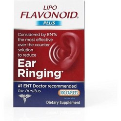 Lipo-Flavonoid Plus Ear Health 리포플라보노이드 플러스 이어 헬시, 100정, 2개