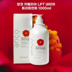 anco 카멜리아 LPT 네이쳐 트리트먼트 단백질트리트먼트 헤어트리트먼트, 1개, 1000ml