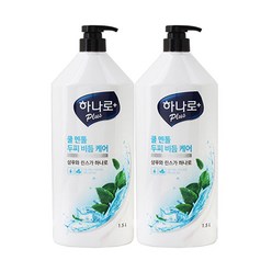 하나로 플러스 쿨 멘톨 비듬케어 샴푸 1.5L, 2개, 1500ml