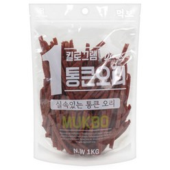 먹보 통큰오리 오리슬라이스1kg, 1개, 단품