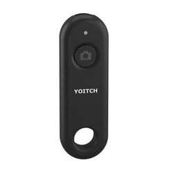 요이치 욜로 스마트폰 블루투스 리모컨 촬영 2세대, 블랙, 1개