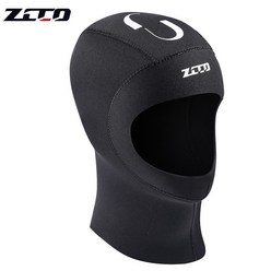 ZCCO 5mm 네오프렌 잠수모자 다이빙 모자 남녀공용 자외선차단 스노클링 프리 다이빙 수영모자 다이빙 후드