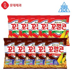 롯데제과 꼬깔콘(고소+군옥수수)72gX10봉, 67g, 10개