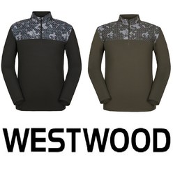 웨스트우드(WESTWOOD) [웨스트우드] 초특가50% 남성 요크 프린트 집업 티셔츠 WM3MCTS307DSAP