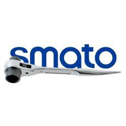 스마토 라쳇렌치 숏 깔깔이 복스렌치 휴대용 만능렌치 스패너, 13x17mm