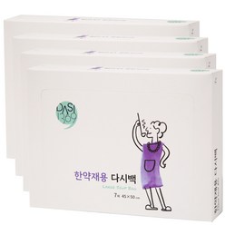 한약재용 다시백 7매X4팩 II 45X50cm 특대용량 사이즈 II 동의보감이 내 손안에, 특대(XL) 이상, 4개