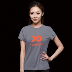 YD스포츠 여성티셔츠 YD15-TR02GY