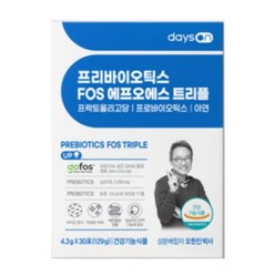 데이즈온 오한진 프리바이오틱스 FOS 트리플, 129g, 1개