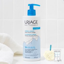 유리아쥬 끄렘 라방떼 페이스&바디 대용량 클렌저 500ml+GIFT, 유리아쥬 끄렘라방떼 500ml_샤워볼+끄렘라방떼 8ml