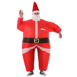 크리스마스 코스튬 산타옷 산타 에어수트 풍선옷