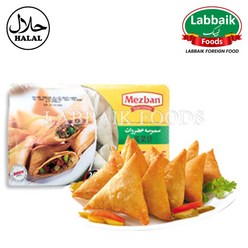 MEZBAN Vegetable Samosa 20pcs/500g 메즈반 할랄 야채 사모사, 500g, 1개