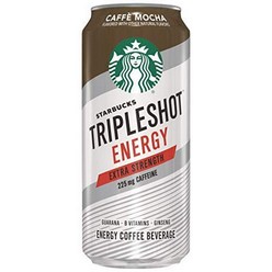 Starbucks 트리플샷 에너지드링크 카페모카 Tripleshot Energy Extra Strength Caffe Mocha 15oz(440ml) 12캔, 1개