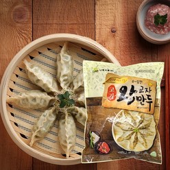 나래 고기 왕교자만두 1400g, 1개