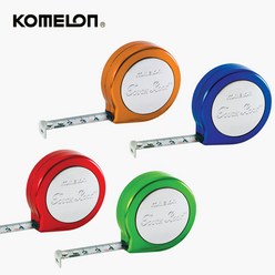 코메론 터치락 줄자 3M 지름측정 KMC-60T 색상랜덤, 1개