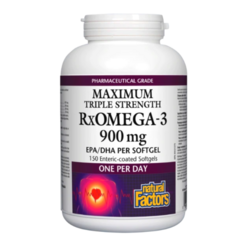 네추럴팩터스 맥시멈 오메가3 900mg 150정 RxOmega-3 어유 피쉬오일 EPA DHA, 1개