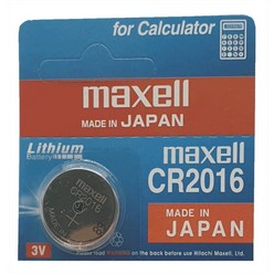 맥셀 MAXELL 리튬배터리 CR2016 코인형 건전지 - 1알, 1개, 1개입