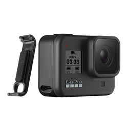 충전식 측면 보호 커버 GoPro 8/9 Hero 8/9 스포츠 카메라 용 배터리 뚜껑 방진 배터리 뚜껑 도어 하우징 케이스, 보여진 바와 같이, 고프로 히어로 8, 1개