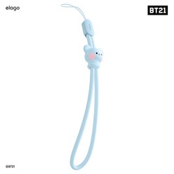 엘라고 BT21 미니니 핸드폰 에어팟 카메라 스트랩, 코야, 1개