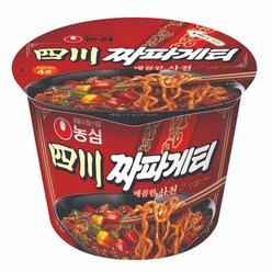 [농심] 사천짜파게티 큰컵 6입 컵라면, 6개