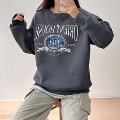 걸즈팩토리 여성용 기모 스릿하스 맨투맨 티셔츠 국내제작