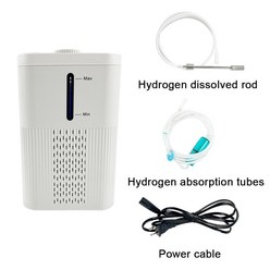 알카리 이온수기 수소 흡입 기계 수소수 고순도 H2 180ml 저소음 청정기 이온화 장치, 4.EU Plug