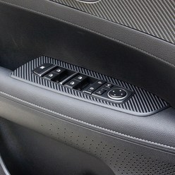 [모터스파이] 기아 올뉴 K3 윈도우 스위치 테두리 카본 패널 스티커 차량 인테리어 용품