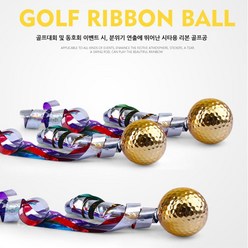시타공 연습용 금색 골프공 홀인원 기념품 3개 골프볼
