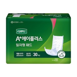 성인용기저귀 30개×6개입 일자기저귀 요실금기저귀, 대형, 30개입, 6개