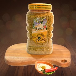 국산 꿀벌 벌화분(건조) 500g 1kg 먹는 꽃가루 화분, 1개