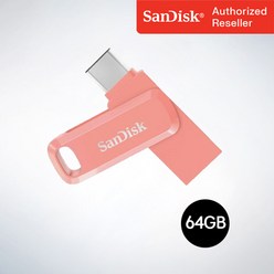 샌디스크 USB 메모리 Ultra Dual Go 울트라 듀얼 고 Type-C OTG USB 3.1 SDDDC3 64GB 피치