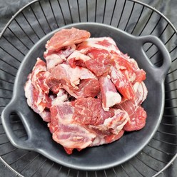 [당일출고] 국내산 한우 소고기 잡육 뒷고기 우시산한우 1등급이상 냉동 한성미트뱅크, 잡육 (노컷팅) 1kg