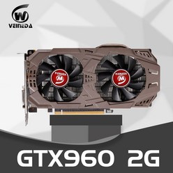 VEINEDA 그래픽 카드 nVIDIA VGA 카드 용 기존 GTX 960 2GB 128Bit GDDR5 비디오 카드 Geforce GTX960 GTX 750 Ti 950 1050