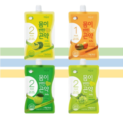 몸이 반한 곤약젤리 4가지맛 10개 깔라만시 망고 저칼로리, 깔라만시맛 110ml 10팩