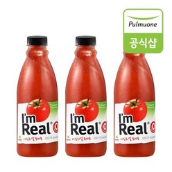 풀무원 아임리얼 토마토(700ml) x 3개, 구성:아임리얼 토마토(700ml) x 3개, 상세 설명 참조