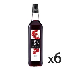 1883 체리 시럽 1000ml 6개