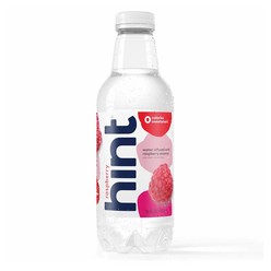 힌트 Hint Water Raspberry 16oz 12pk 힌트워터 0칼로리 라즈베리 474ml 12개, 1개